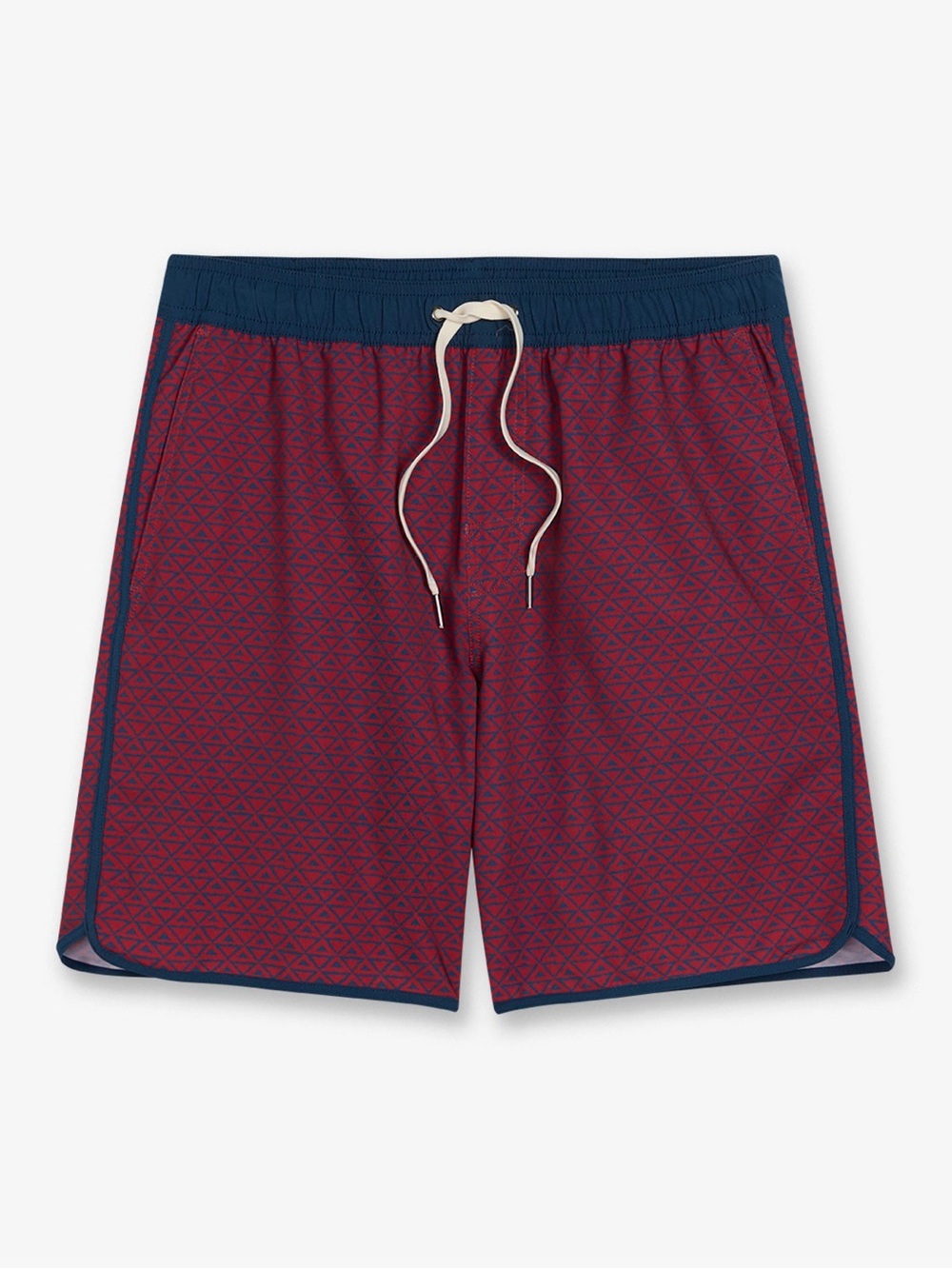 Fair harbor anchor trunk nautical red wavy geo XL